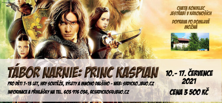 Tábor 2021 Narnie: Princ Kaspian Tábor 2021 Narnie: Princ Kaspian