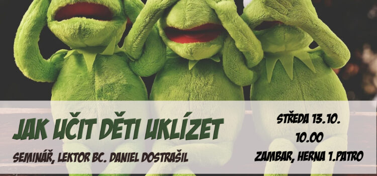 Seminář Jak učit děti uklízet Seminář Jak učit děti uklízet
